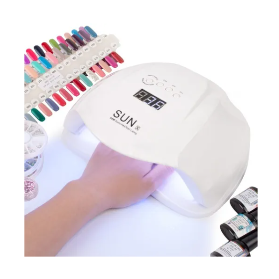 LÁMPARA LED UV 54W PARA SECADO DE UÑAS TODO TIPO DE ESMALTES EN GEL - 2