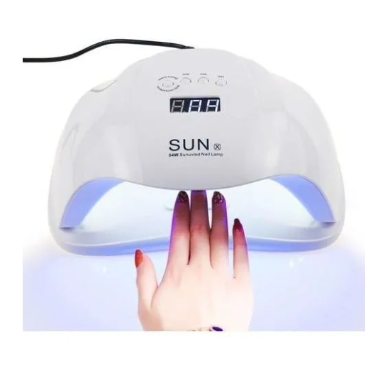 LÁMPARA LED UV 54W PARA SECADO DE UÑAS TODO TIPO DE ESMALTES EN GEL - 4
