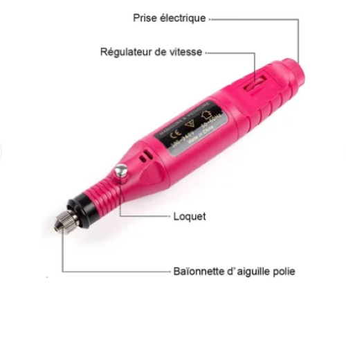 SET DE LAMPARA LED 48W CON TORNO PULIDOR ELÉCTRICO MANICURA - 7