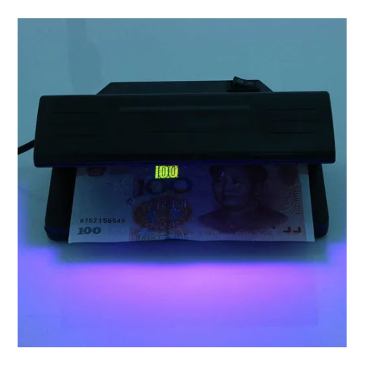 DETECTOR BILLETES DINERO FALSO MAQUINA ULTRAVIOLETA DETECTORA DIVISAS - 5