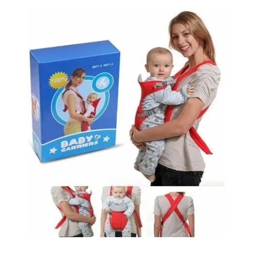 MOCHILA PORTA BEBE ARNÉS INFANTE DE ALGODÓN ORGÁNICO - 1