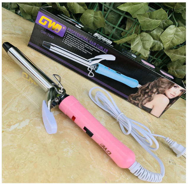 ONDULADOR ELECTRICO GW CON CABLE GIRATORIO RIZADOR PARA EL CABELLO - 5