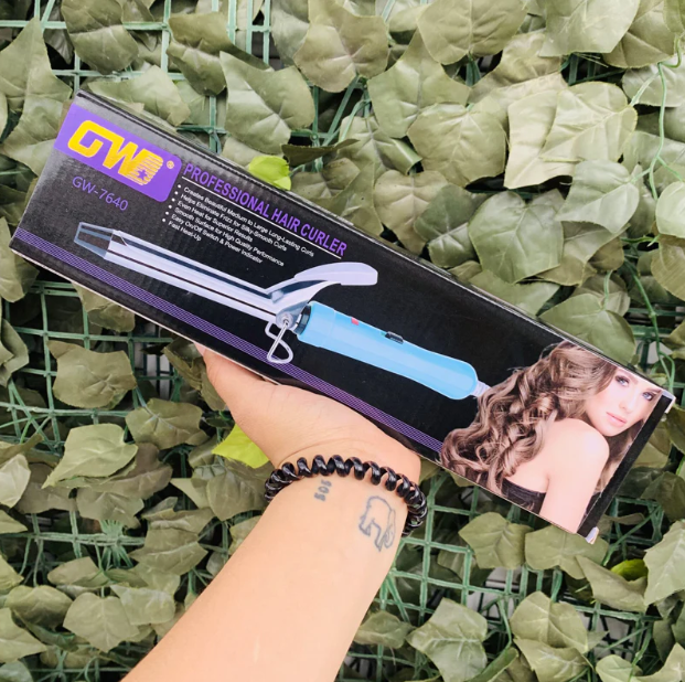 ONDULADOR ELECTRICO GW CON CABLE GIRATORIO RIZADOR PARA EL CABELLO - 6