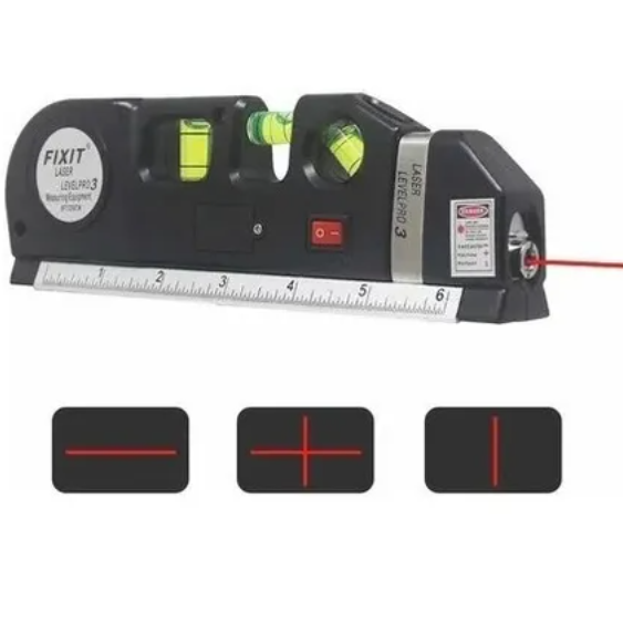 NIVEL LASER CON UNA PROYECCIÓN DE HAZ DE LÁSER HORIZONTAL Y VERTICAL - 1