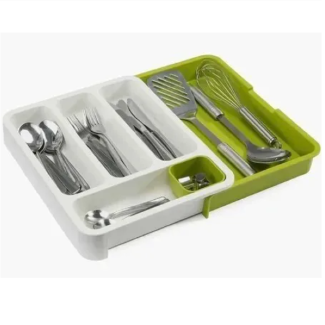 ORGANIZADOR EXTENSIBLE DE CUBIERTOS Y MAS ARTÍCULOS DE FORMA ORDENADA - 1