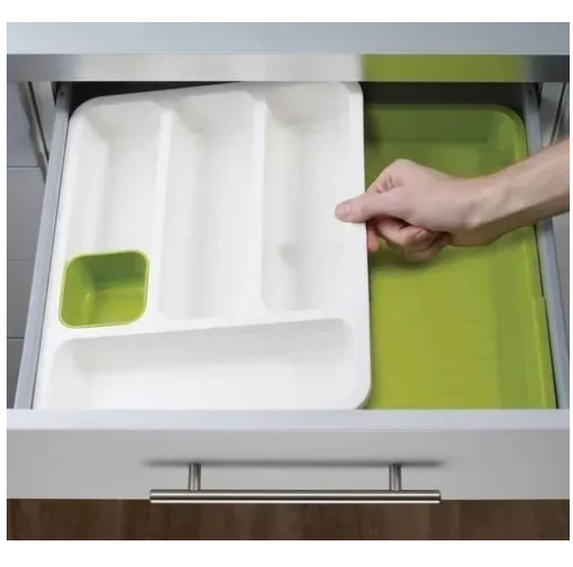 ORGANIZADOR EXTENSIBLE DE CUBIERTOS Y MAS ARTÍCULOS DE FORMA ORDENADA - 3