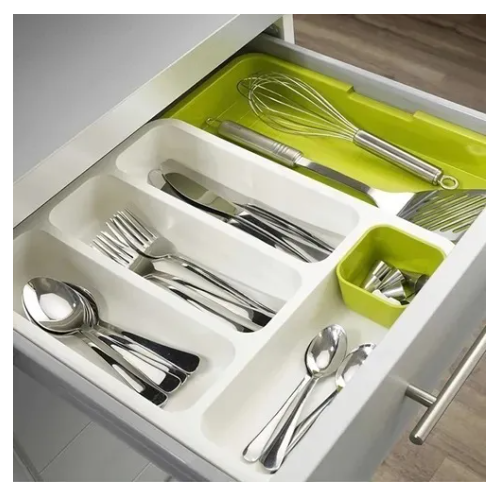 ORGANIZADOR EXTENSIBLE DE CUBIERTOS Y MAS ARTÍCULOS DE FORMA ORDENADA - 5