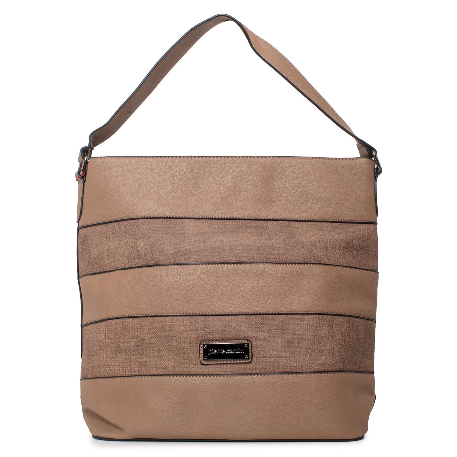 CARTERA DE HOMBRO - PIERRE CARDIN - COLOR BEIGE - 1