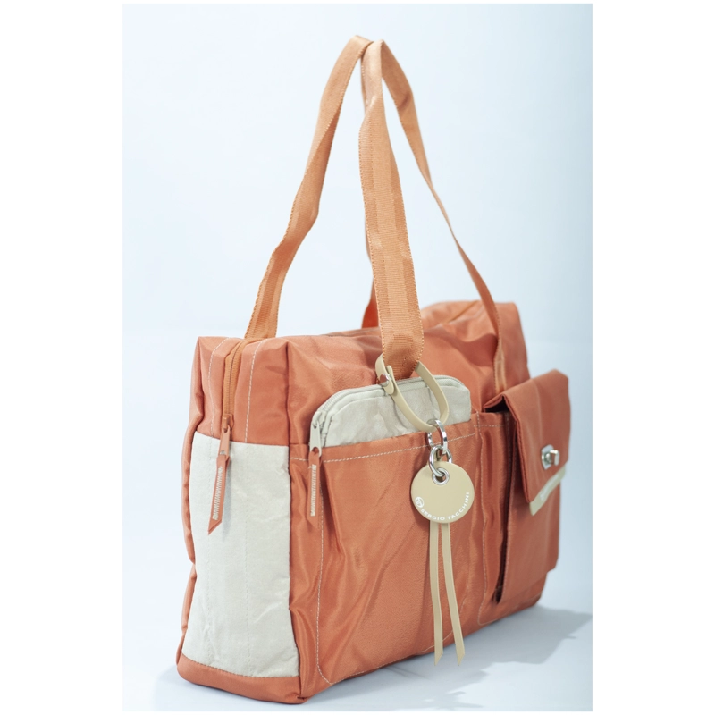CARTERA DE HOMBRO SERGIO TACCHINI BICOLOR NARANJA - 2