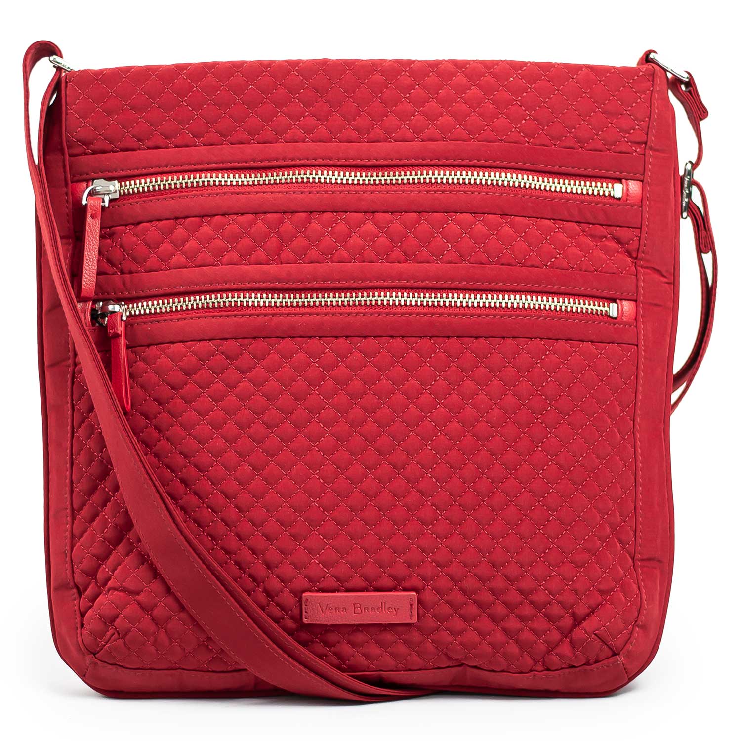 CARTERA DE HOMBRO VERA BRADLEY - TEXTIL COLOR ROJO - 1