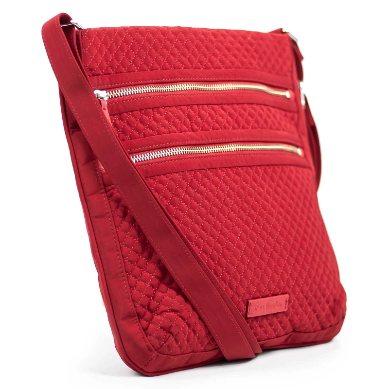 CARTERA DE HOMBRO VERA BRADLEY - TEXTIL COLOR ROJO - 2