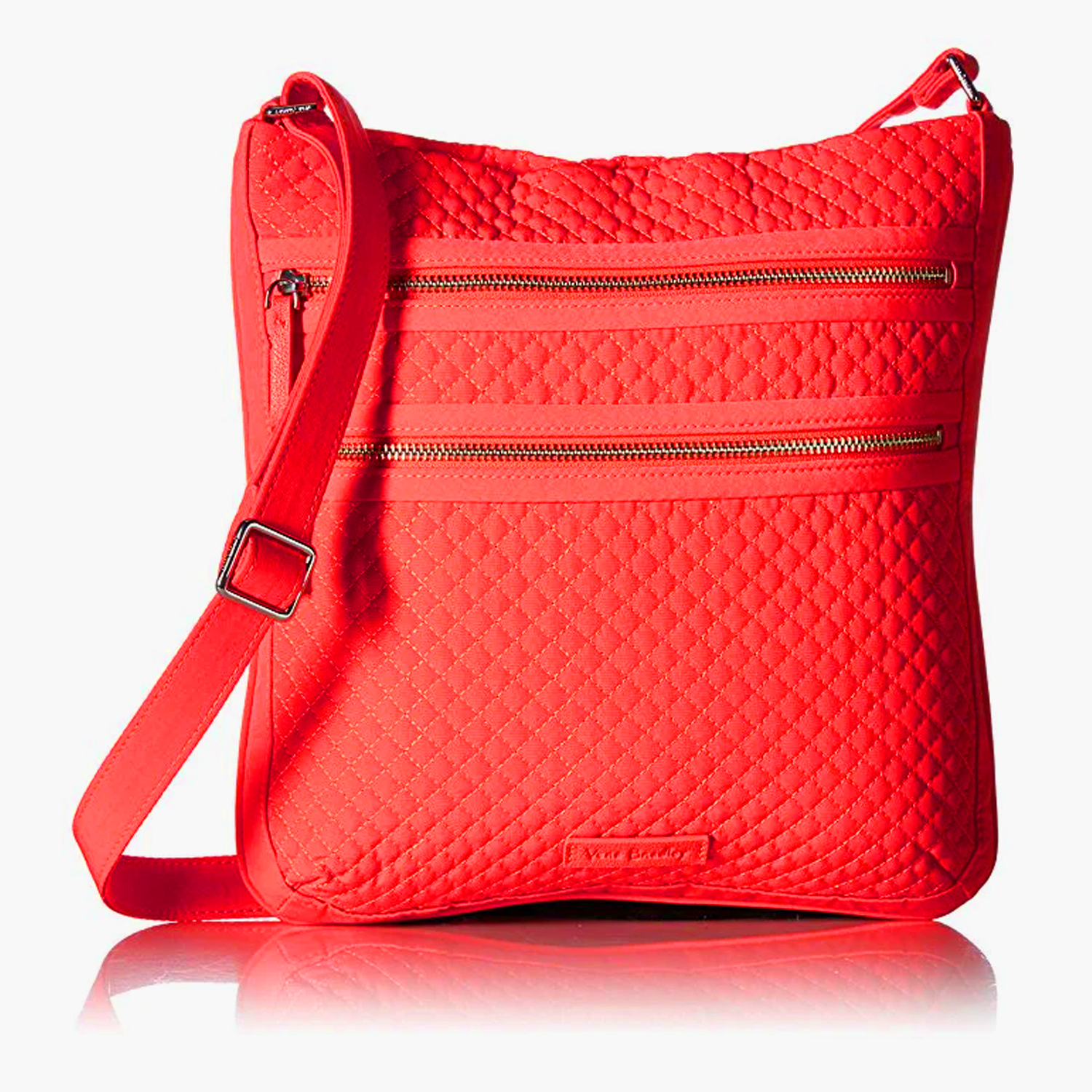 CARTERA DE HOMBRO VERA BRADLEY - TEXTIL COLOR ROJO - 3