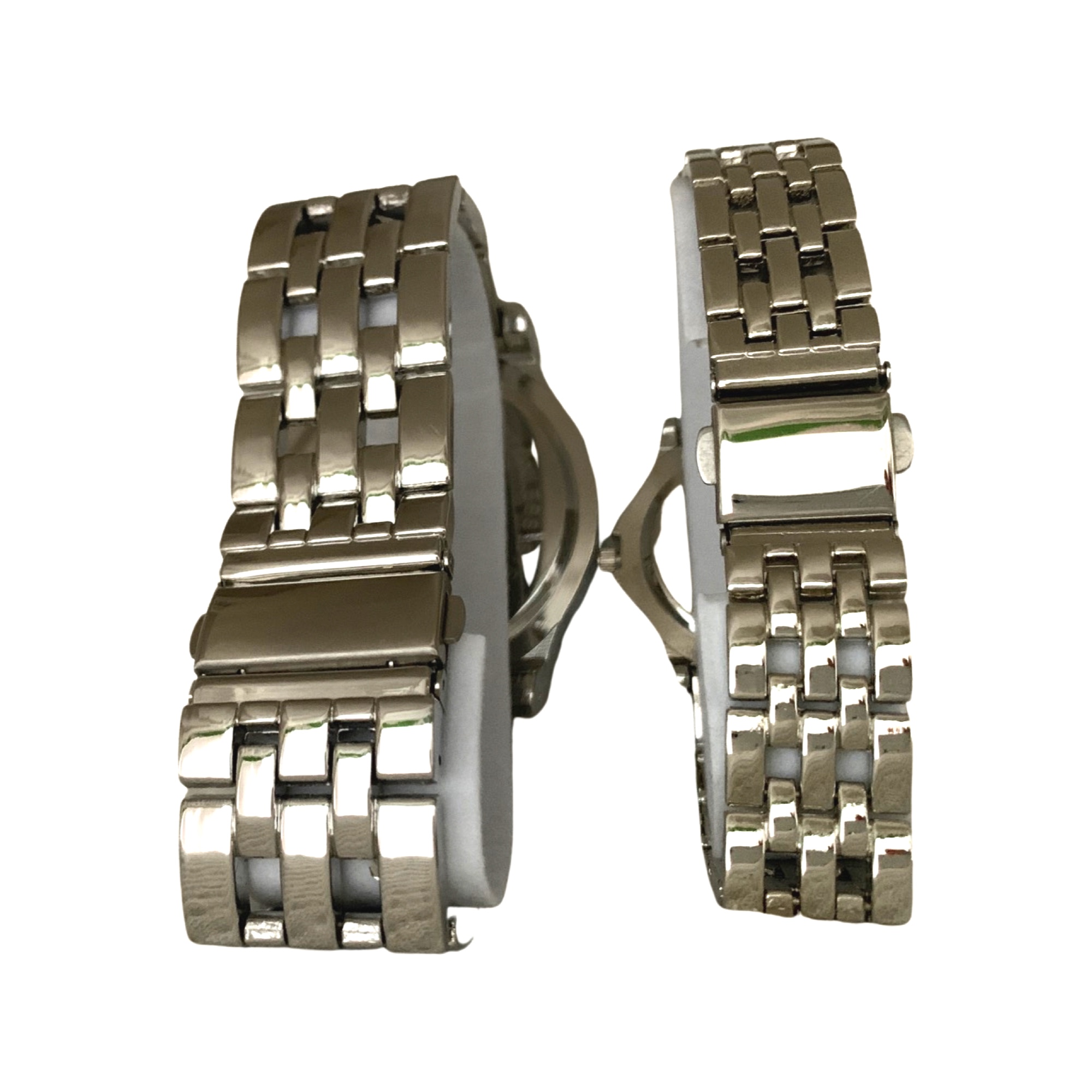 RELOJ BUENISIMO UNISEX SET PAR ESLUIS CARDINI MOD: 2276PLNE - 3