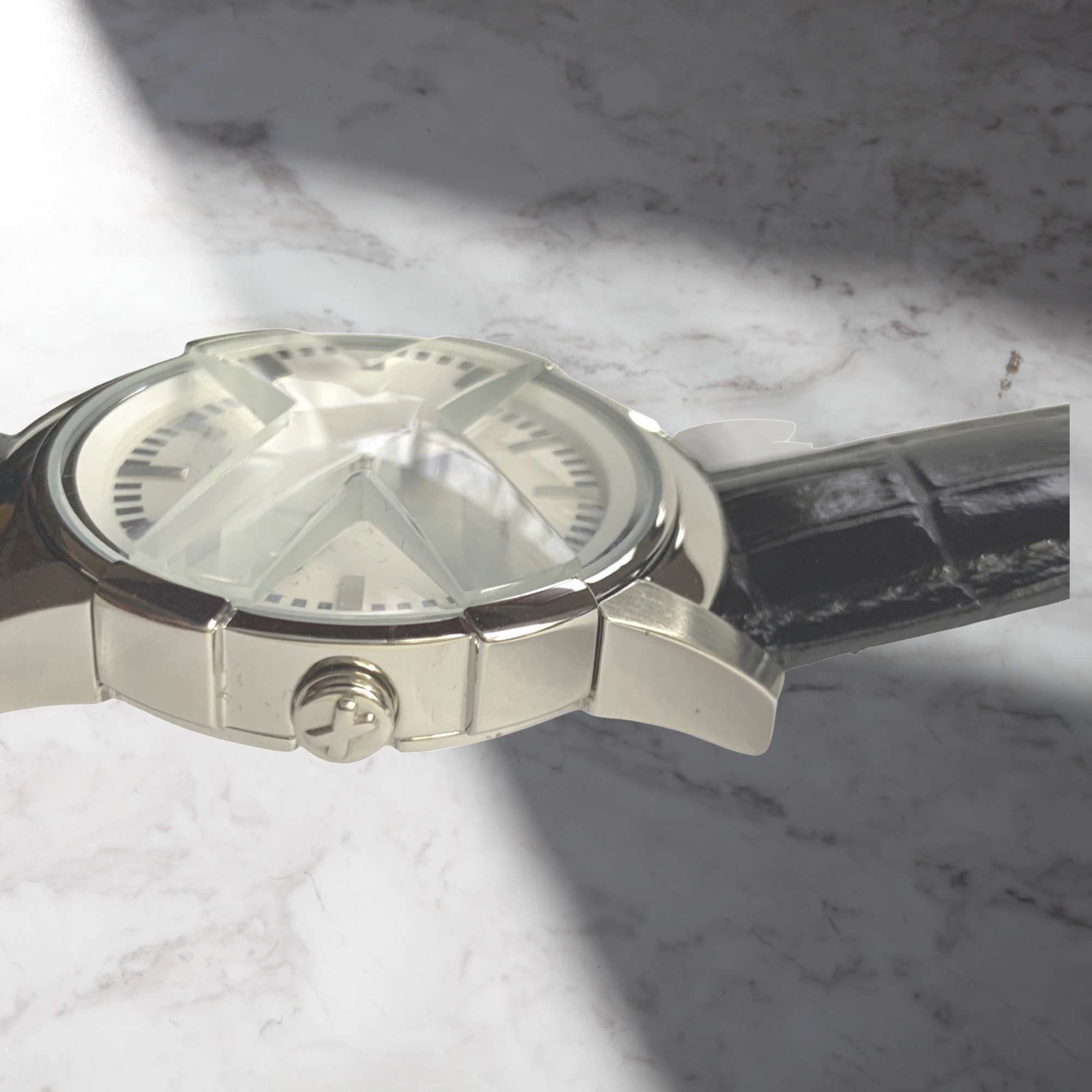 RELOJ BUENISIMO HOMBRE ANALOGICO EXTE' CUERO - 2