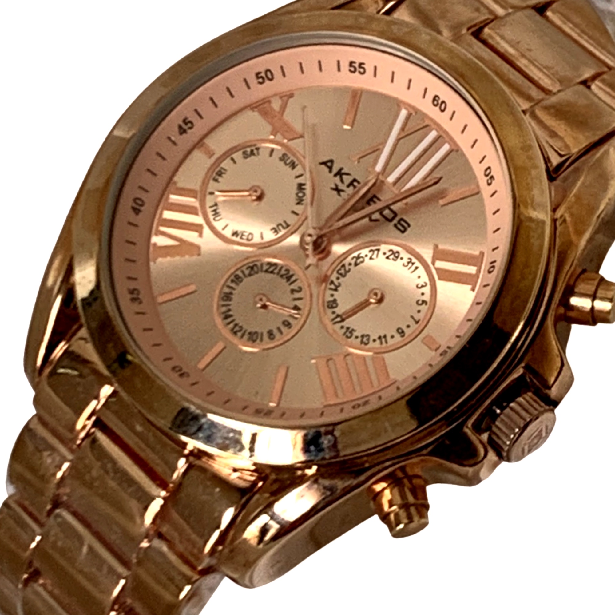 RELOJ BUENISIMO UNISEX ANALOGICO AKRIBOS XXIV MULTIFUNCION