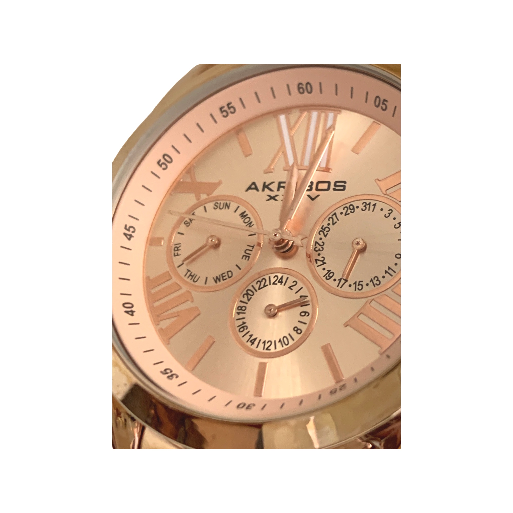 RELOJ BUENISIMO UNISEX ANALOGICO AKRIBOS XXIV MULTIFUNCION - 7