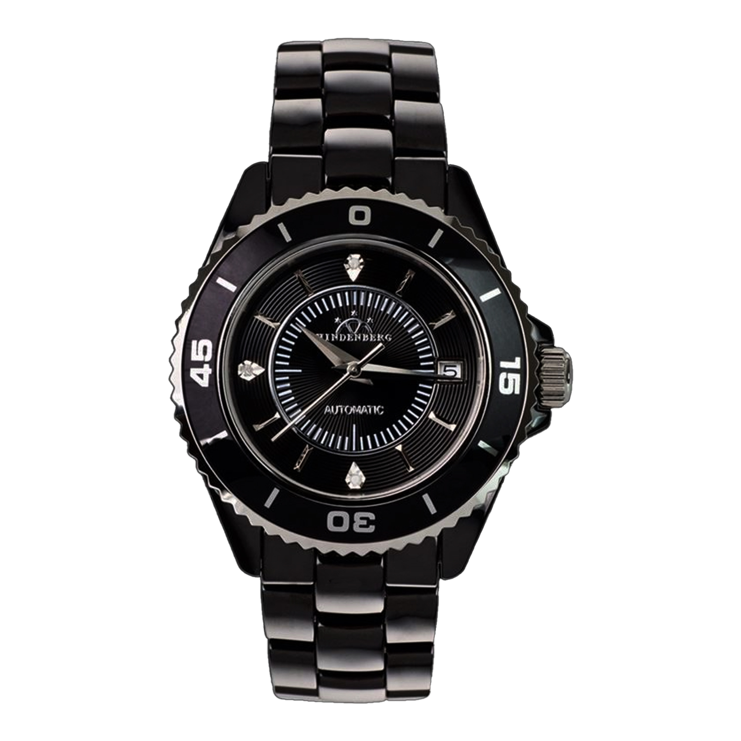 RELOJ BUENISIMO UNISEX ANALOGICO HIDENBERG GALAXY X10 NEGRO - 1