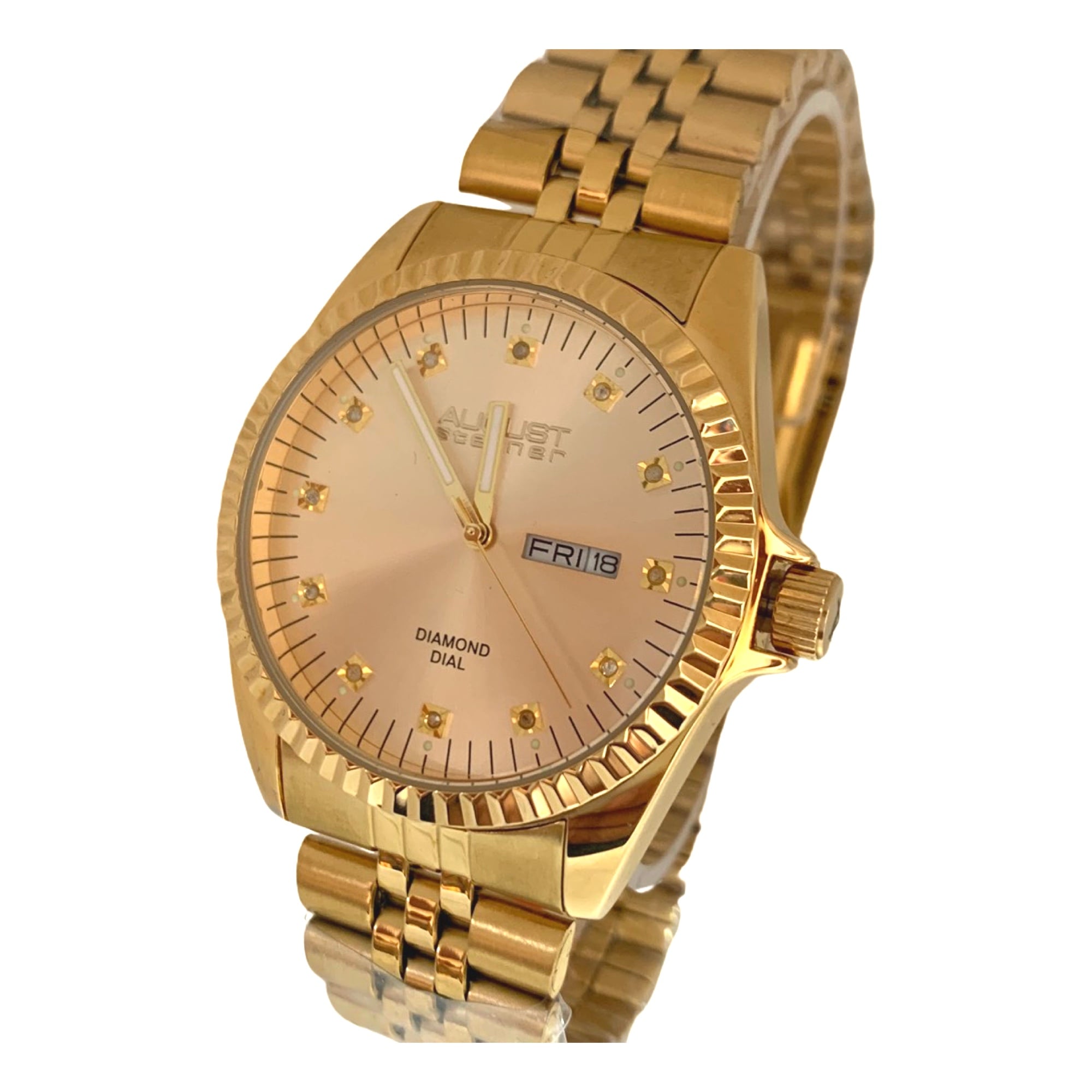 RELOJ BUENISIMO HOMBRE ANALOGICO AUGUST STEINER CUARZO - 1
