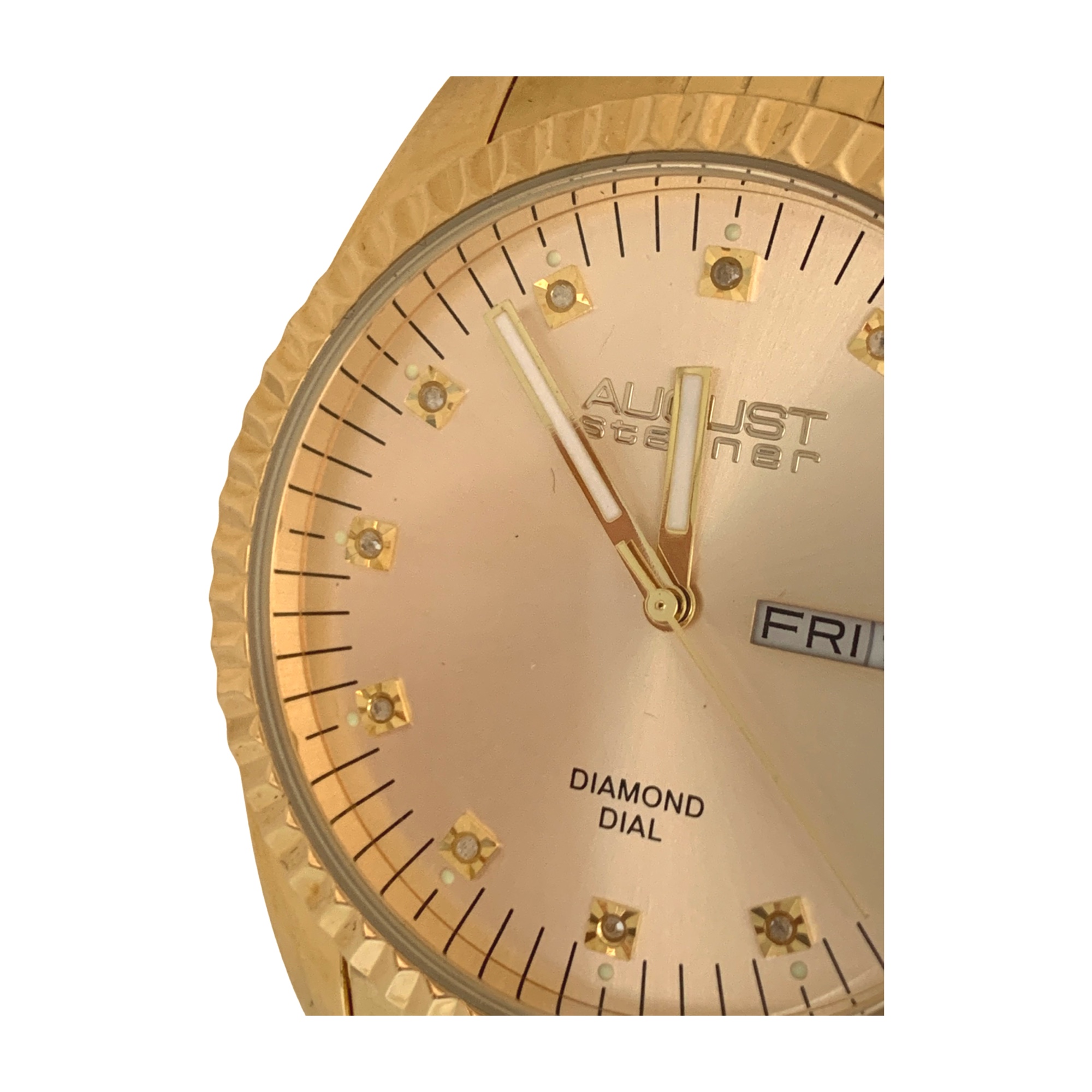 RELOJ BUENISIMO HOMBRE ANALOGICO AUGUST STEINER CUARZO - 3