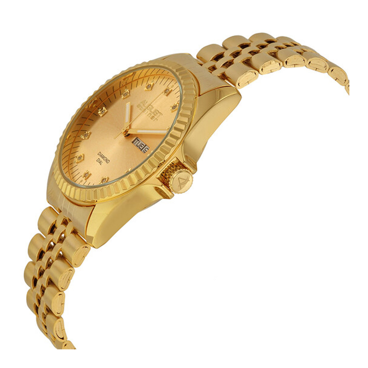 RELOJ BUENISIMO HOMBRE ANALOGICO AUGUST STEINER CUARZO - 4