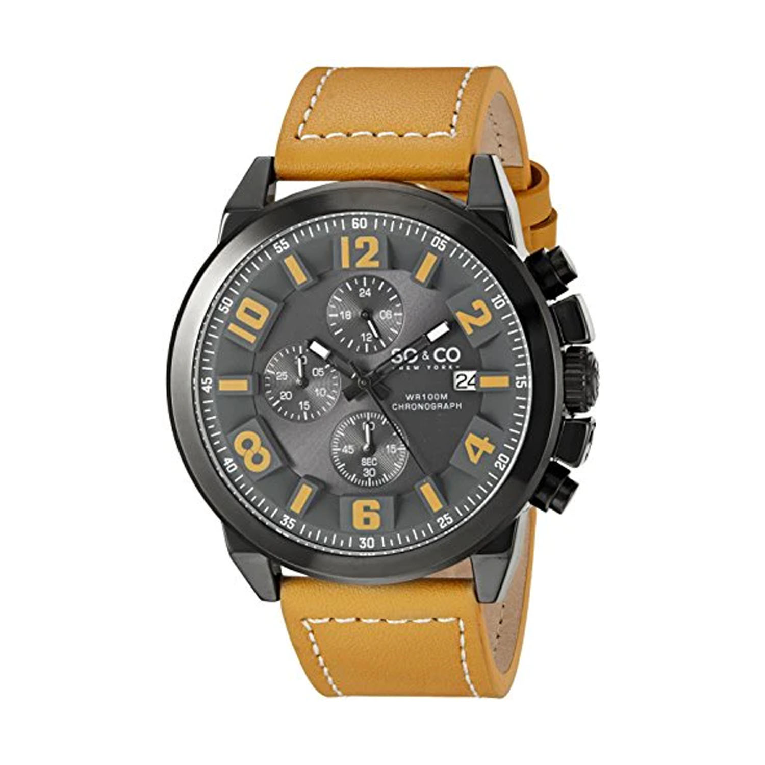 RELOJ BUENISIMO HOMBRE ANALOGICO SO&CO CRONOGRAFO MONTICELLO - 2