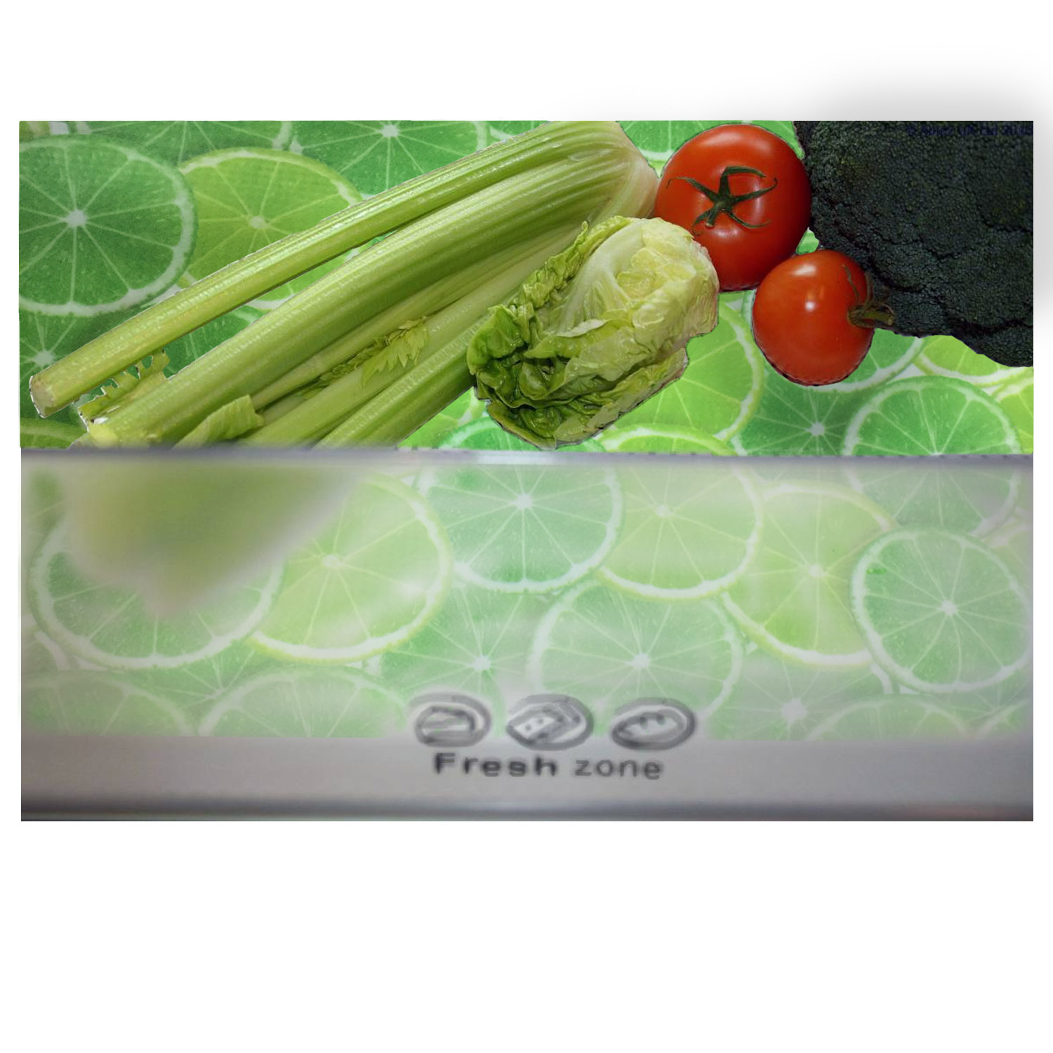 PACK REVESTIMIENTO VINÍLICO PARA REFRIGERADOR VERDE Y UN ROLLO VINILICO TRANSPARENTE ZIP N´FIT - 6
