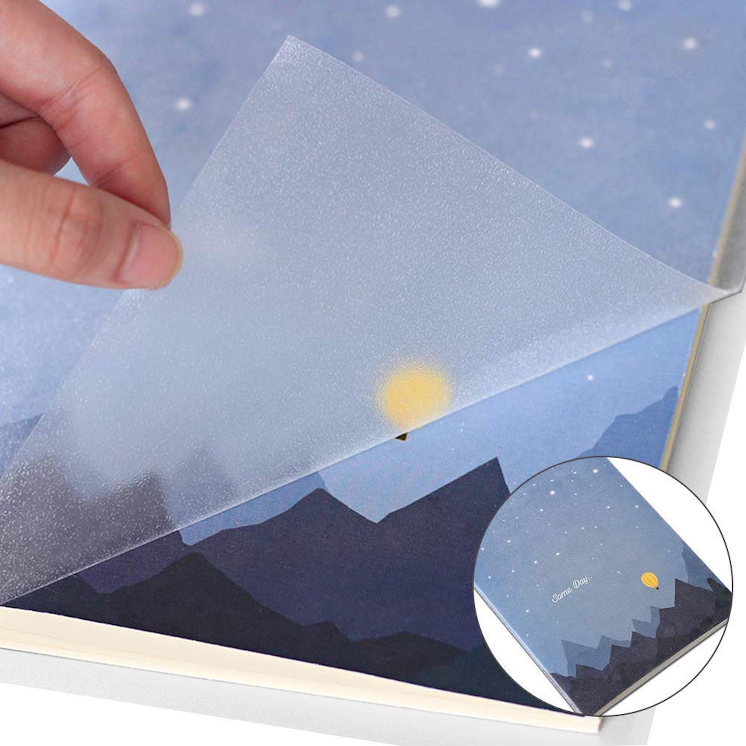 PACK X 4 ROLLOS PAPEL ADHESIVO CON-TACT TRANSPARENTE MATE 45X182 - 6