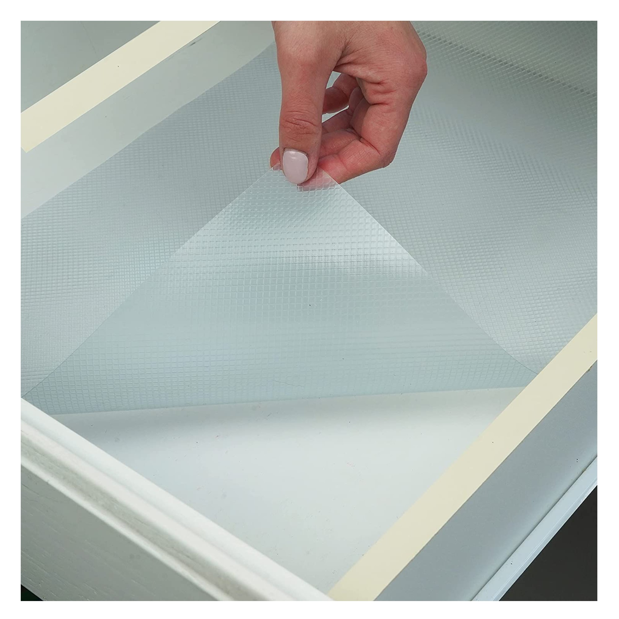 VINILO CUBRE CAJÓN ESTANTE NO ADHESIVO TRANSPARENTE 05F-C5T40X2 - 3