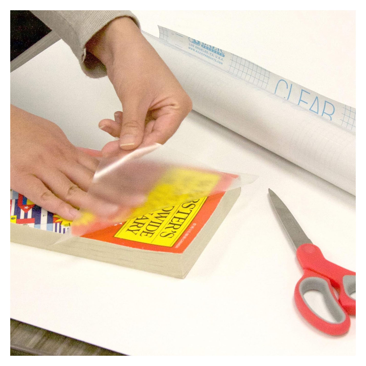 PACK X 3 ROLLOS PAPEL ADHESIVO CON-TACT TRANSPARENTE 274X45 CM - 5