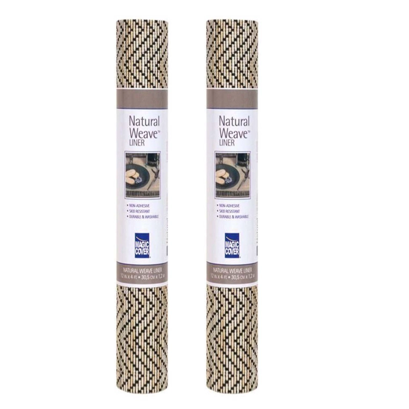 PACK 2 ROLLOS DE PROTECTOR VINILICO ZIGZAG 30X122CM 04F-127658 - 1