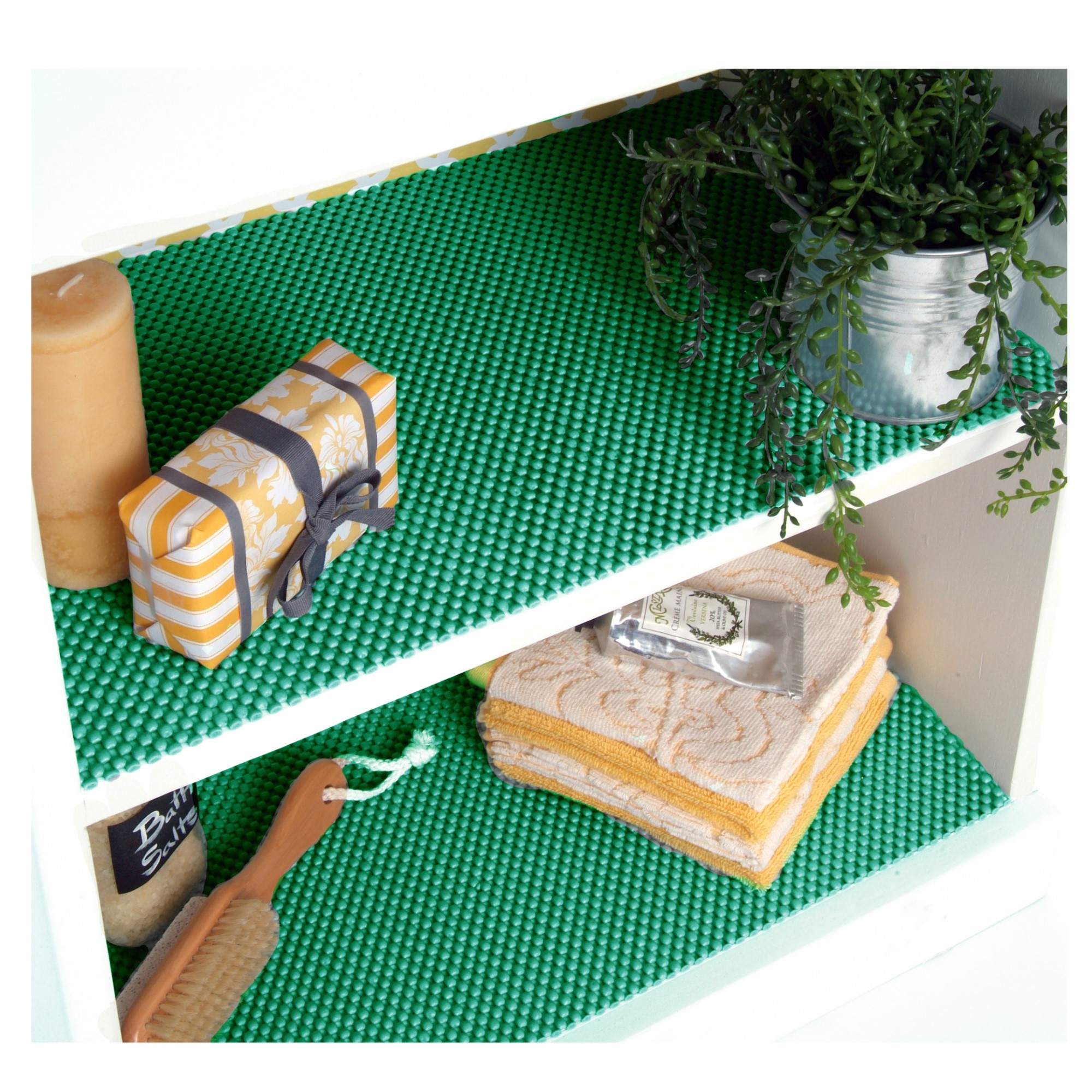 PACK 2 ROLLOS MALLA ANTIDESLIZANTE VERDE 30X152 05F-127902 - 4