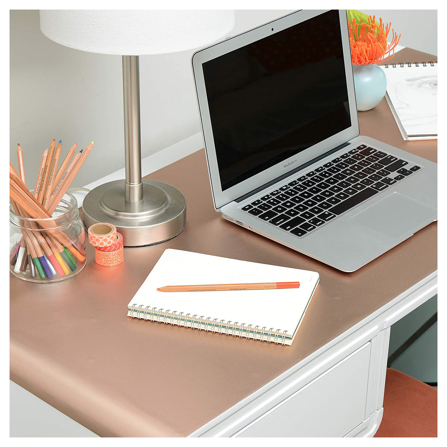 ROLLO DE PAPEL ADHESIVO CON-TACT METALIZADO 45X182CM COBRE - 3