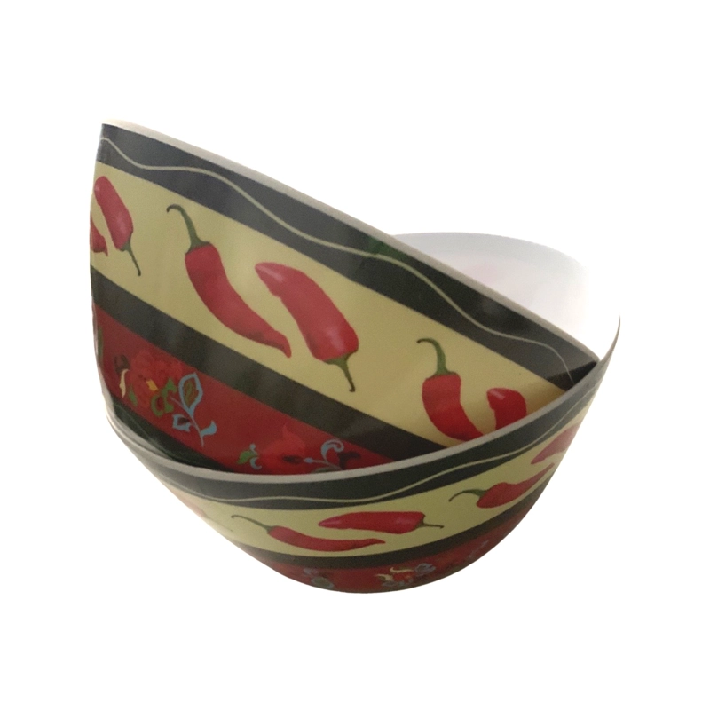 JUEGO VAJILLA BONITA HOME 10 PIEZAS MELAMINA MOD: BH-AJ-01 - 5