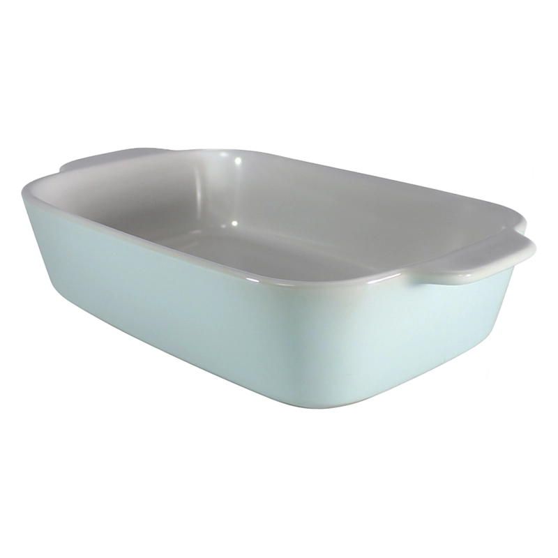 FUENTE DE CERÁMICA P/HORNO TIPO GRES-P-1392-BL-VEA - 1