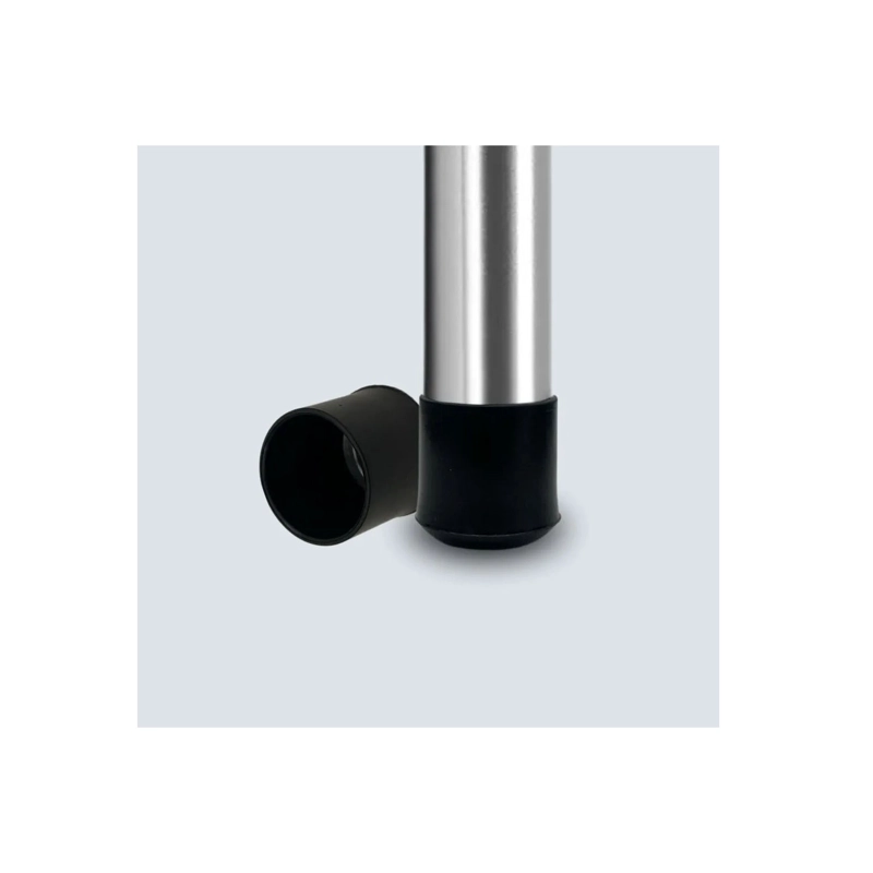 REGATON PLASTICO REDONDO 1' EXTERIOR - NEGRO - 100 UNIDADES - 2