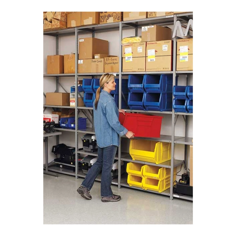 CAJA ORGANIZADORA QUS952 APILABLE 60,6X27,9X17,7 - AZUL - 2U - 5