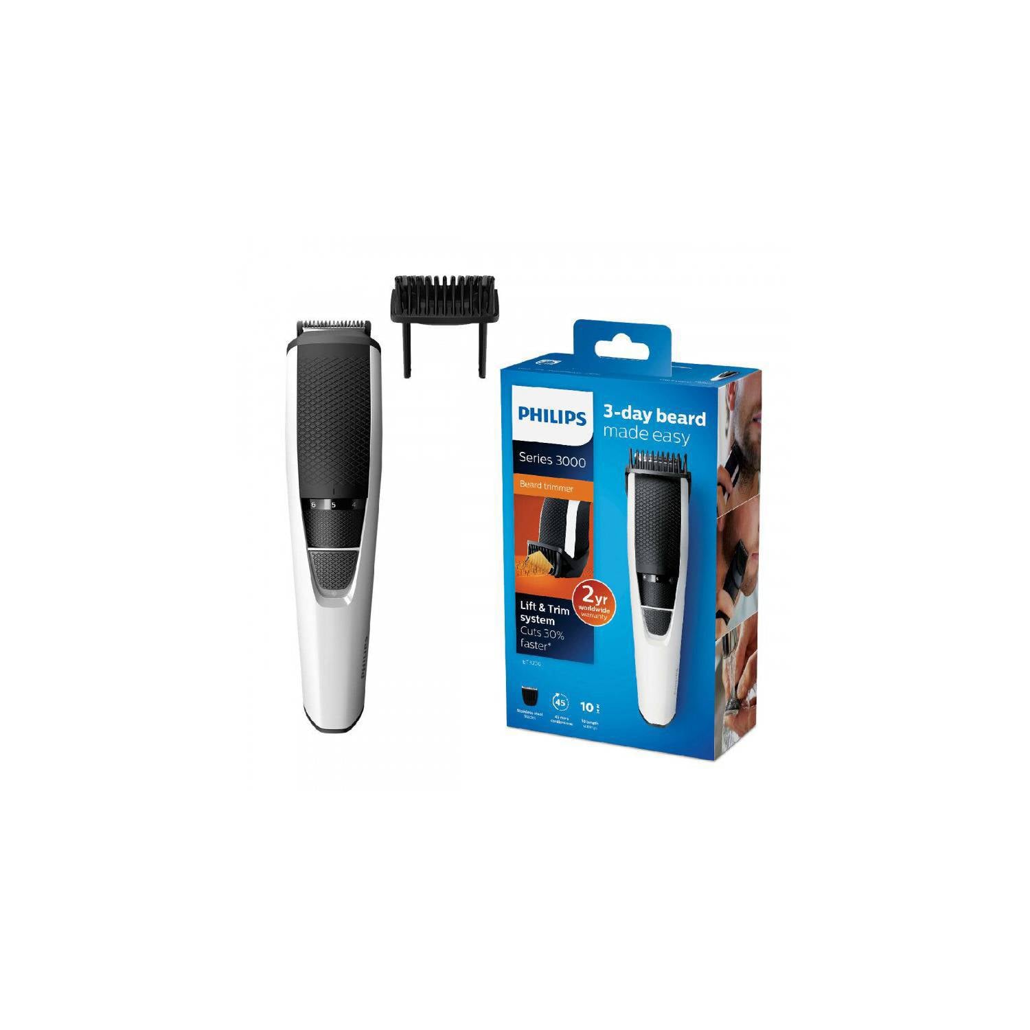 MAQUINA DE BARBA Y BIGOTE PHILIPS BT3206 - 3