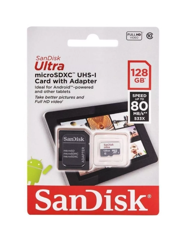 MEMORIA MICRO SD 128GB SANDISK - 4