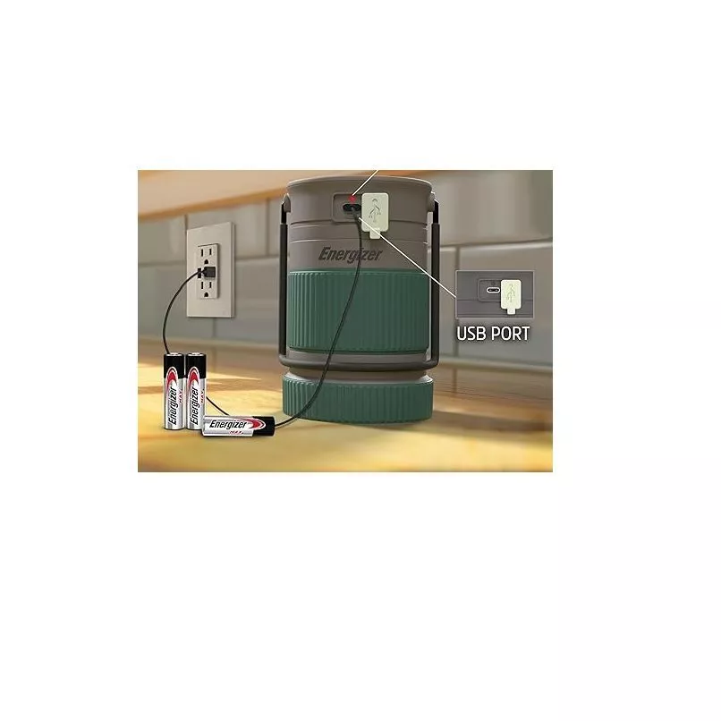 LINTERNA HÍBRIDA SOLAR Y RECARGABLE PARA CAMPING IPX4 - 3