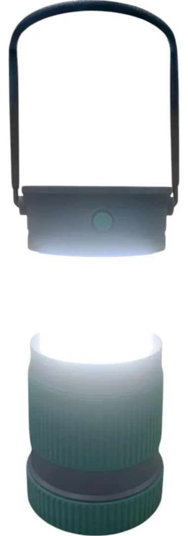 LINTERNA HÍBRIDA SOLAR Y RECARGABLE PARA CAMPING IPX4 - 5