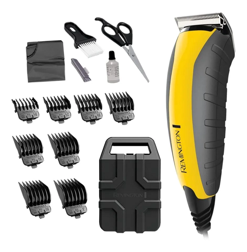 CORTA PELO REMINGTON VIRTUALMENTE INDESTRUCTIBLE HC5850 EN COLOR AMARILLO - 1