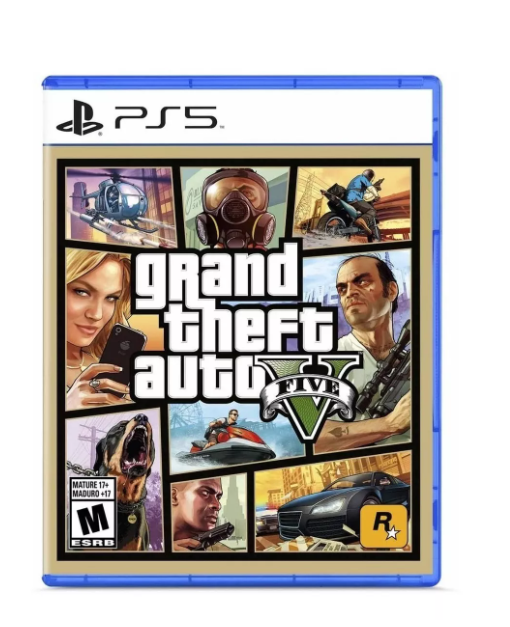 GRAND THEFT AUTO V PS5  JUEGO FÍSICO - NUEVO - 1