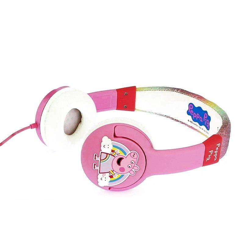 AUDÍFONOS OTL TECHNOLOGIES INFANTILES PEPA PIG LIMITADOS VOLUMEN ROSADO - 3