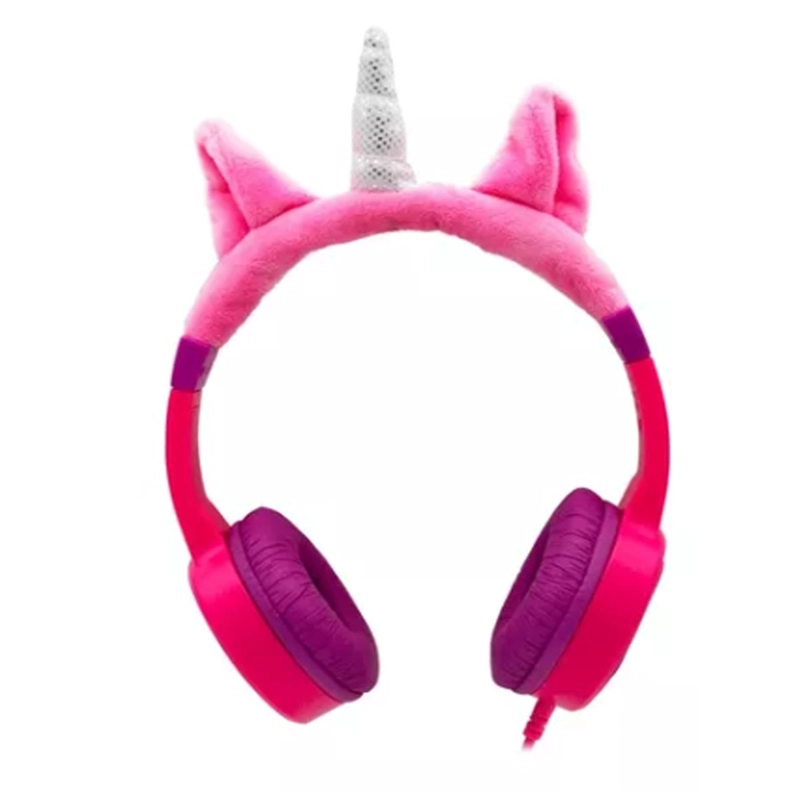 AUDÍFONOS MONSTER AUDIO UNICORNIO ROSADO - 3