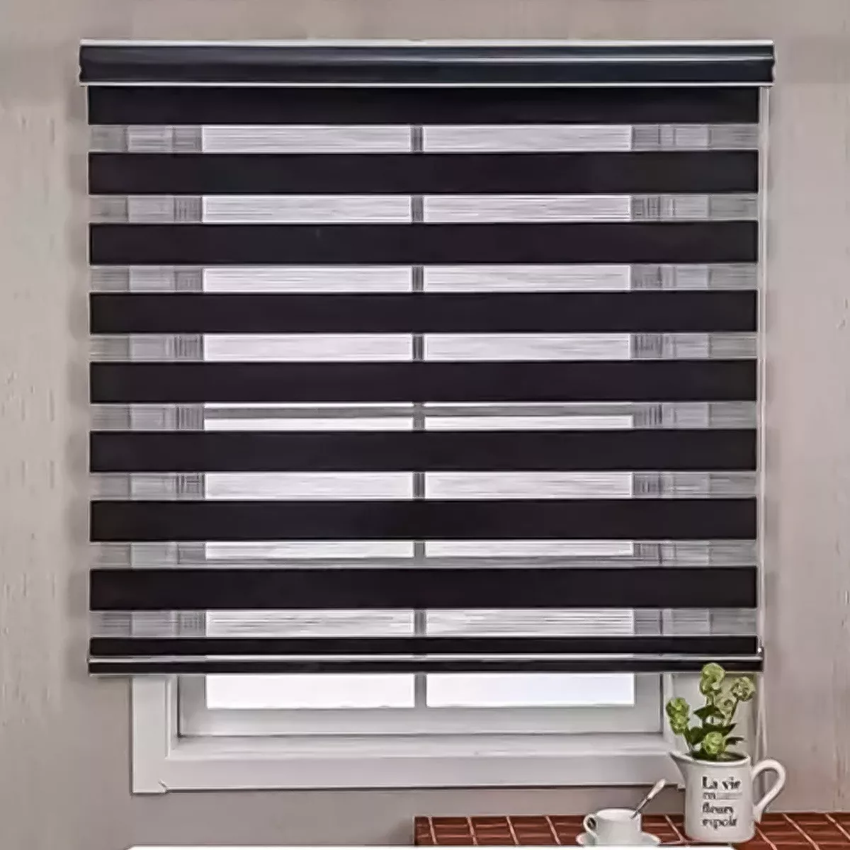 CORTINA ROLLER DUO 100X200 IMPERMEABLE Y RESISTENTE AL MOHO - 3