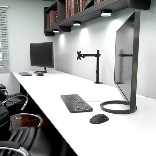 SOPORTE DE MONITOR PARA ESCRITORIO ARTICULADO 17 A 32 HW 701 - 3