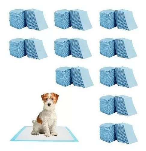 200 PAÑALES TIPO SABANILLAS MASCOTAS PERROS Y GATO 90X60CM - 1