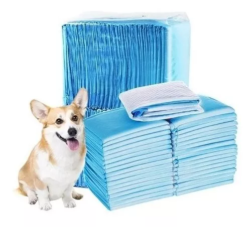 80 PAÑALES TIPO SABANILLAS MASCOTAS PERROS Y GATOS 60X60 CMS - 2
