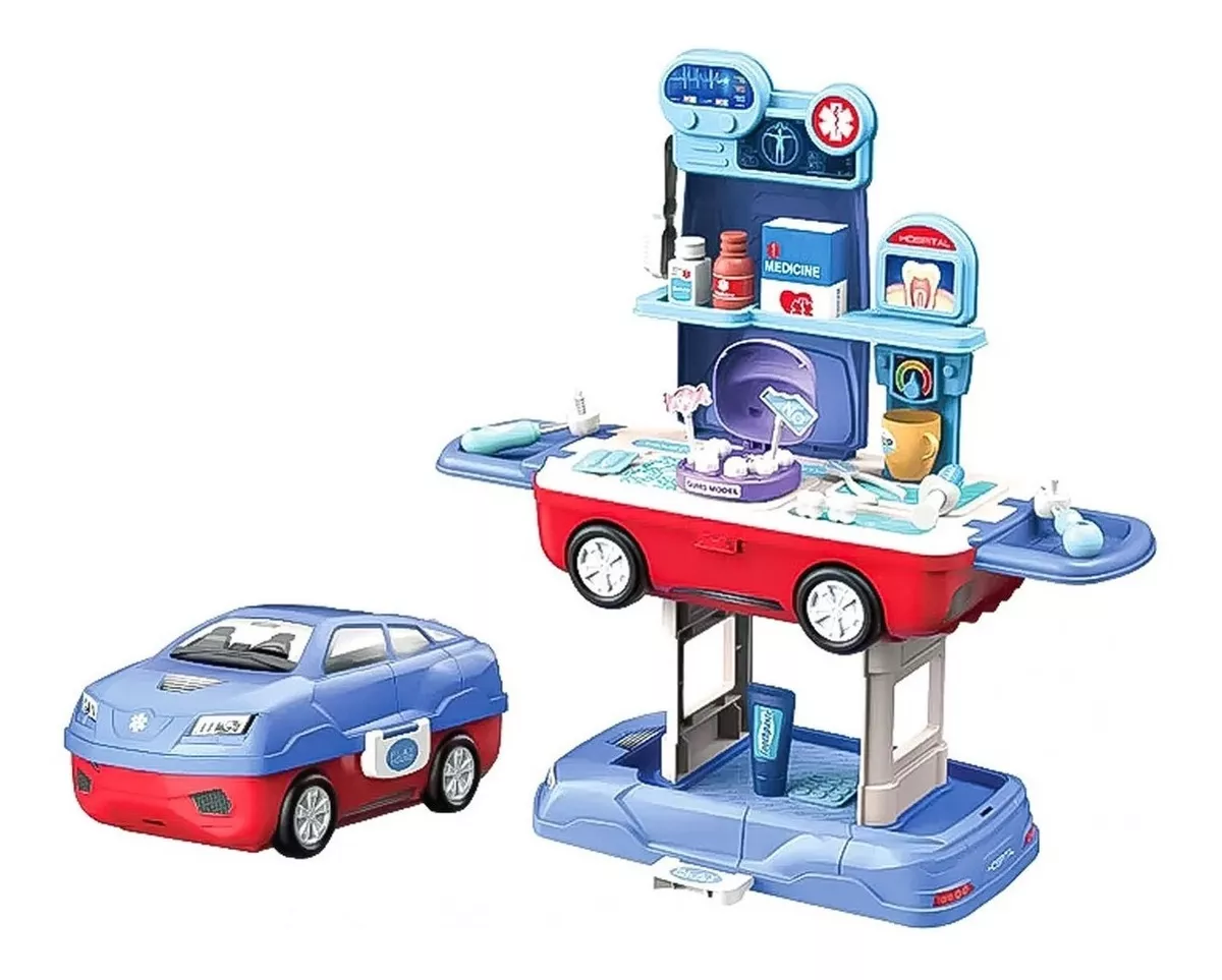 MALETA DENTISTA JUGUETE EDUCATIVO PARA NIÑOS JUEGOS DE ROL - 1