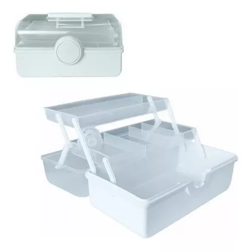 CAJA ORGANIZADORA PLASTICA MULTIUSO COMPARTIMIENTOS GRANDE - 2